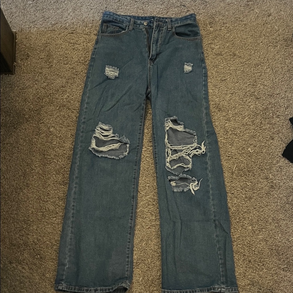 SHEIN Classic Blue Denim